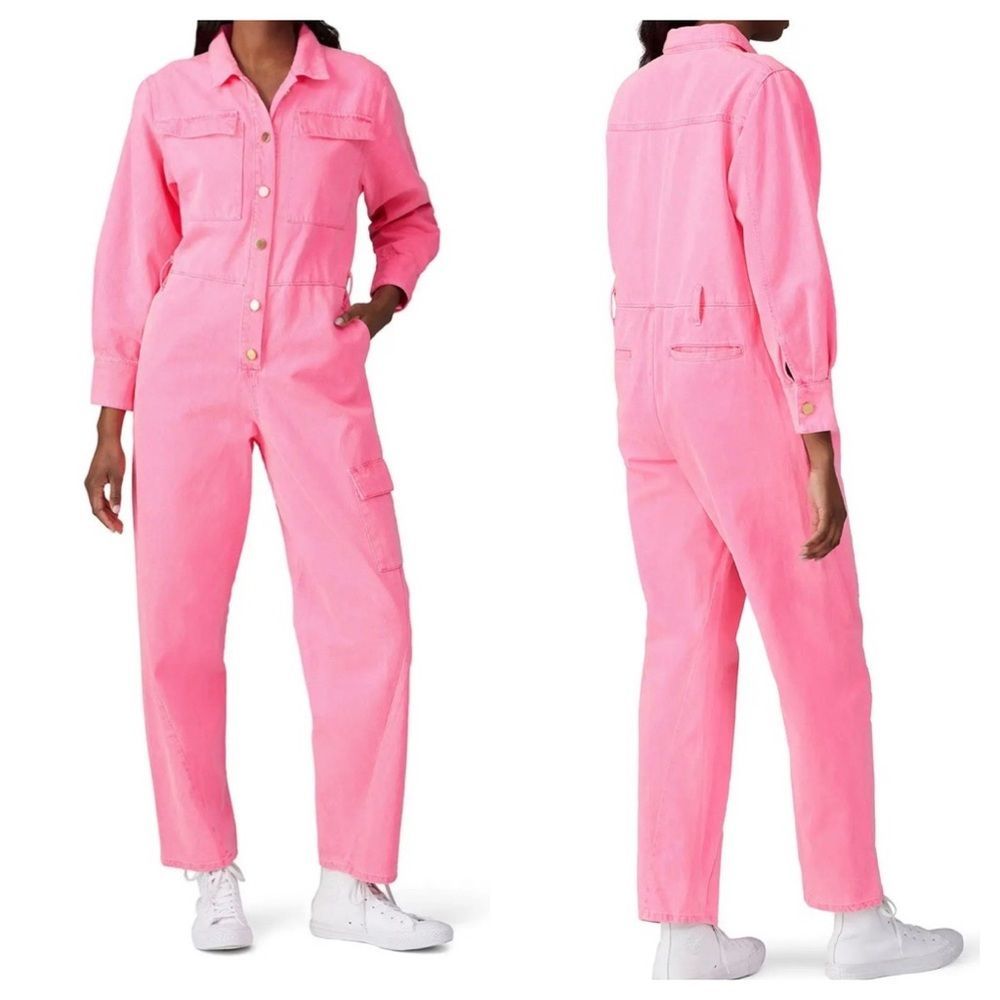 Essentiel Antwerp Vadid Colour Denim Jumpsuit